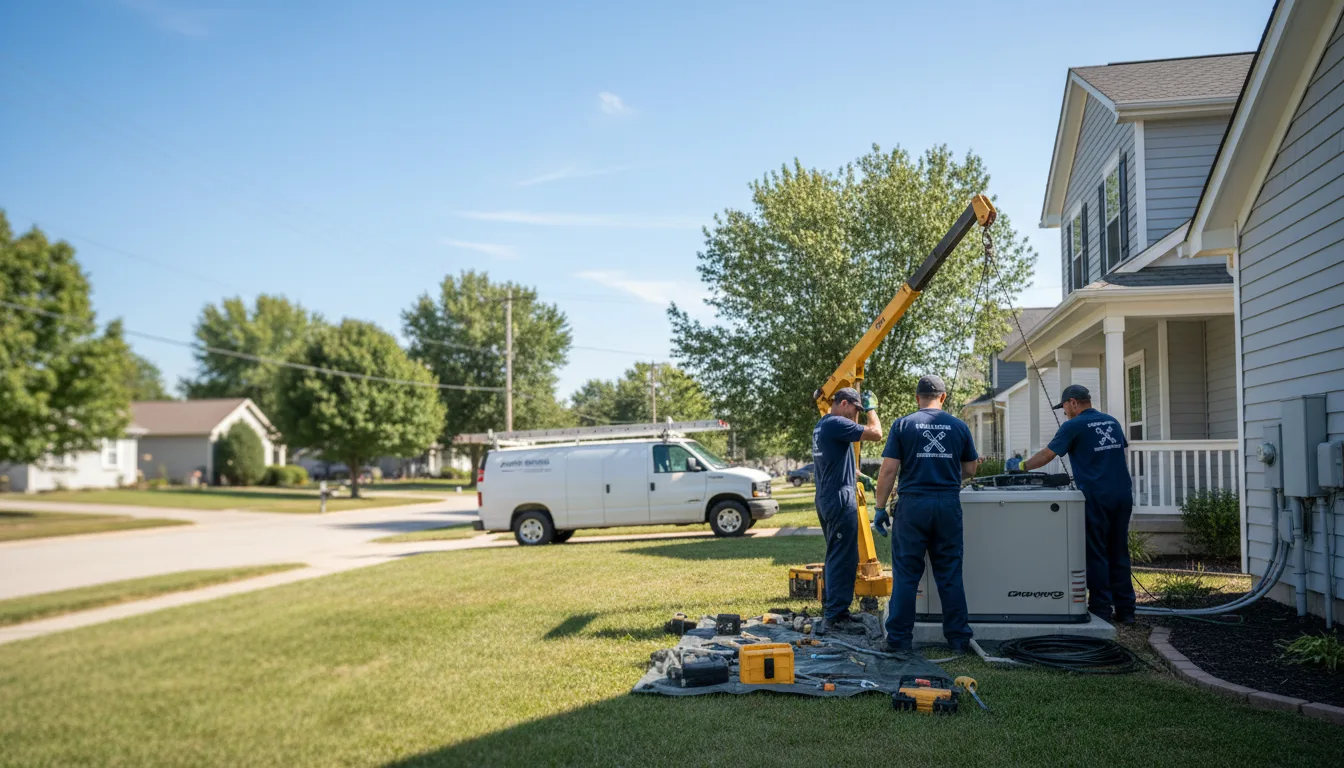 Generator Installation in Fitchburg, WI near me